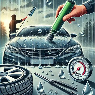 장마철 차량 관리의 필수 체크리스트: 유막제거부터 운전 습관까지