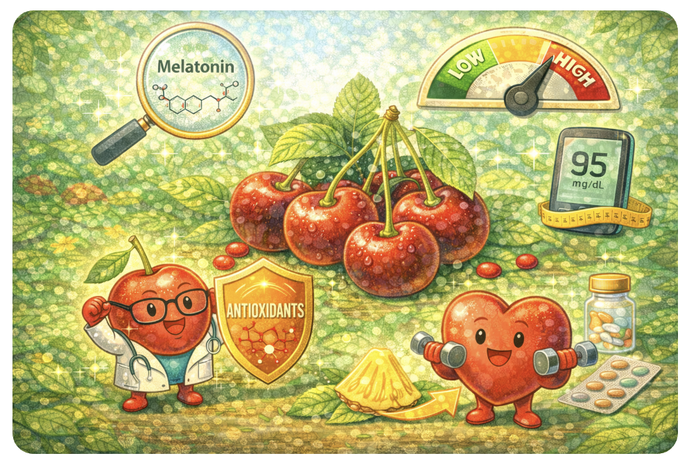 항산화 체리 성분