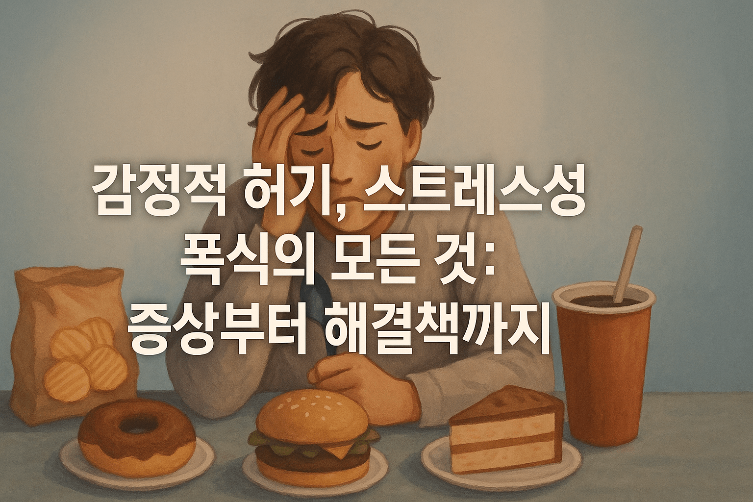 감정적 허기, 스트레스성 폭식의 모든 것: 증상부터 해결책까지