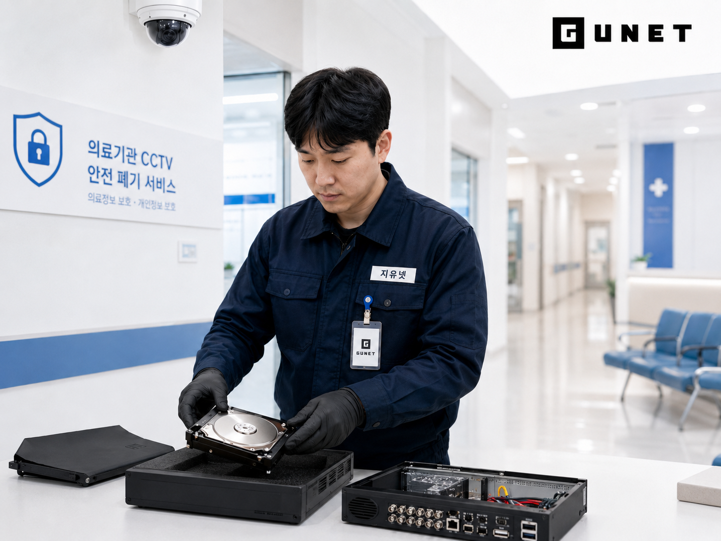 의료기관 CCTV 영상 반출 없이 저장장치만 파기하는 방법