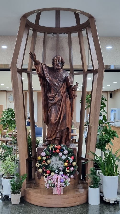 성 베드로 목상