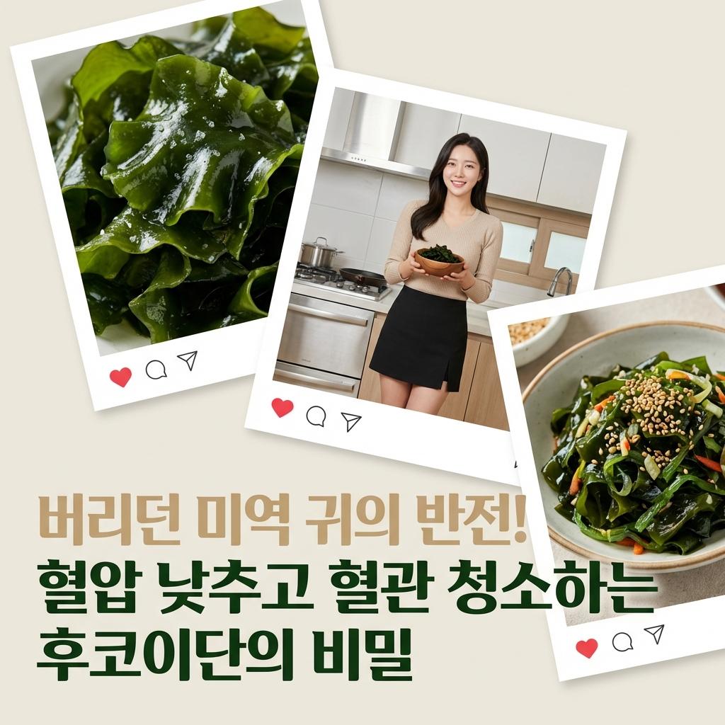 고혈압 가족력 필수 미역 귀 효능 솔직 후기 장단점 비교 비용 공개