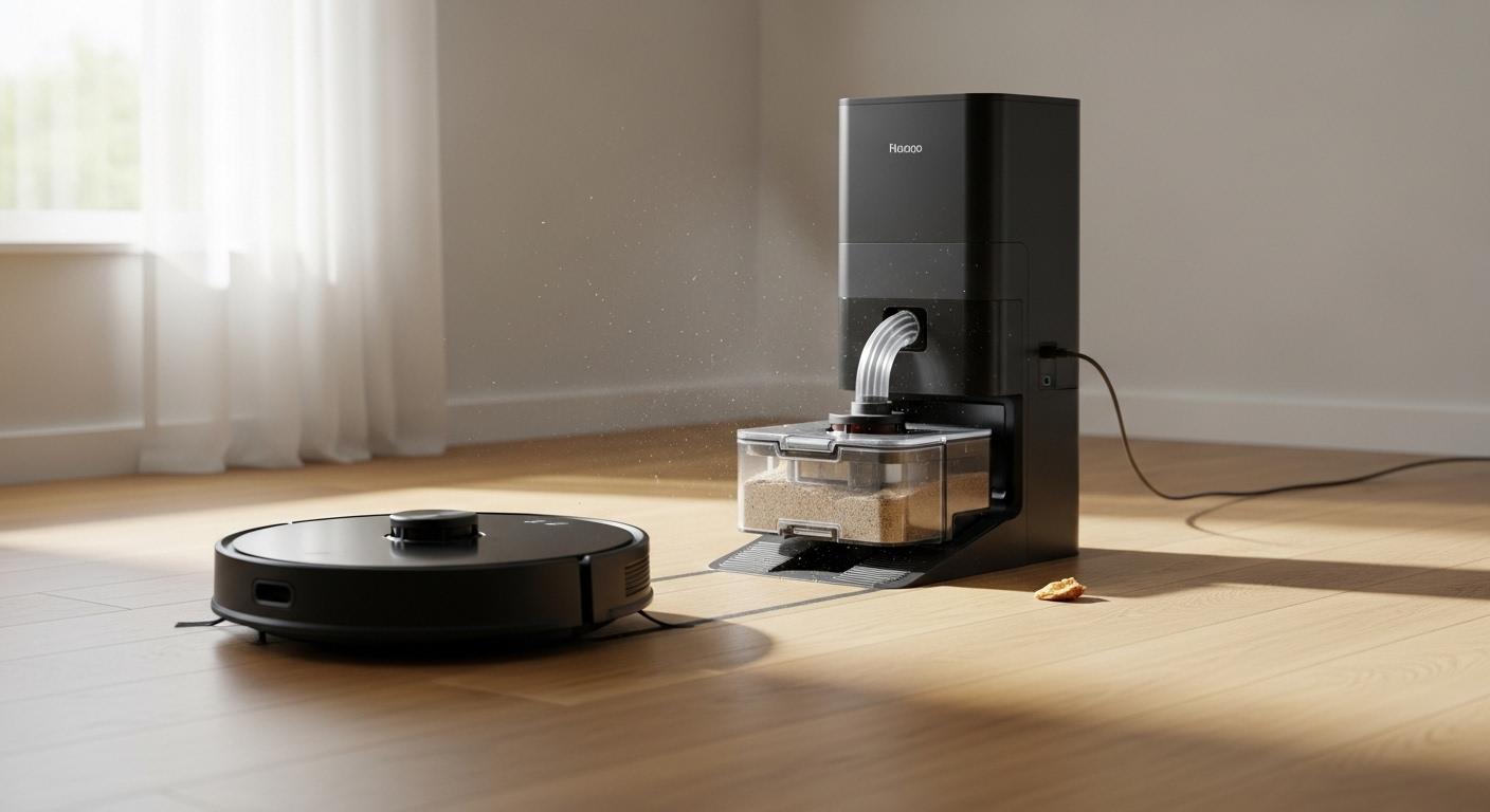 사각지대 자동 먼지비움 로봇청소기 내돈내산 후기