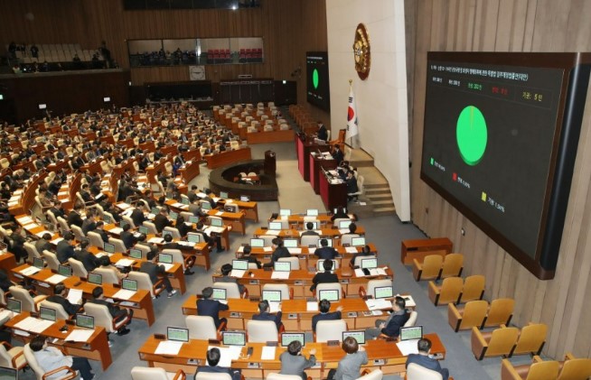국회 예산안 본회의 통과