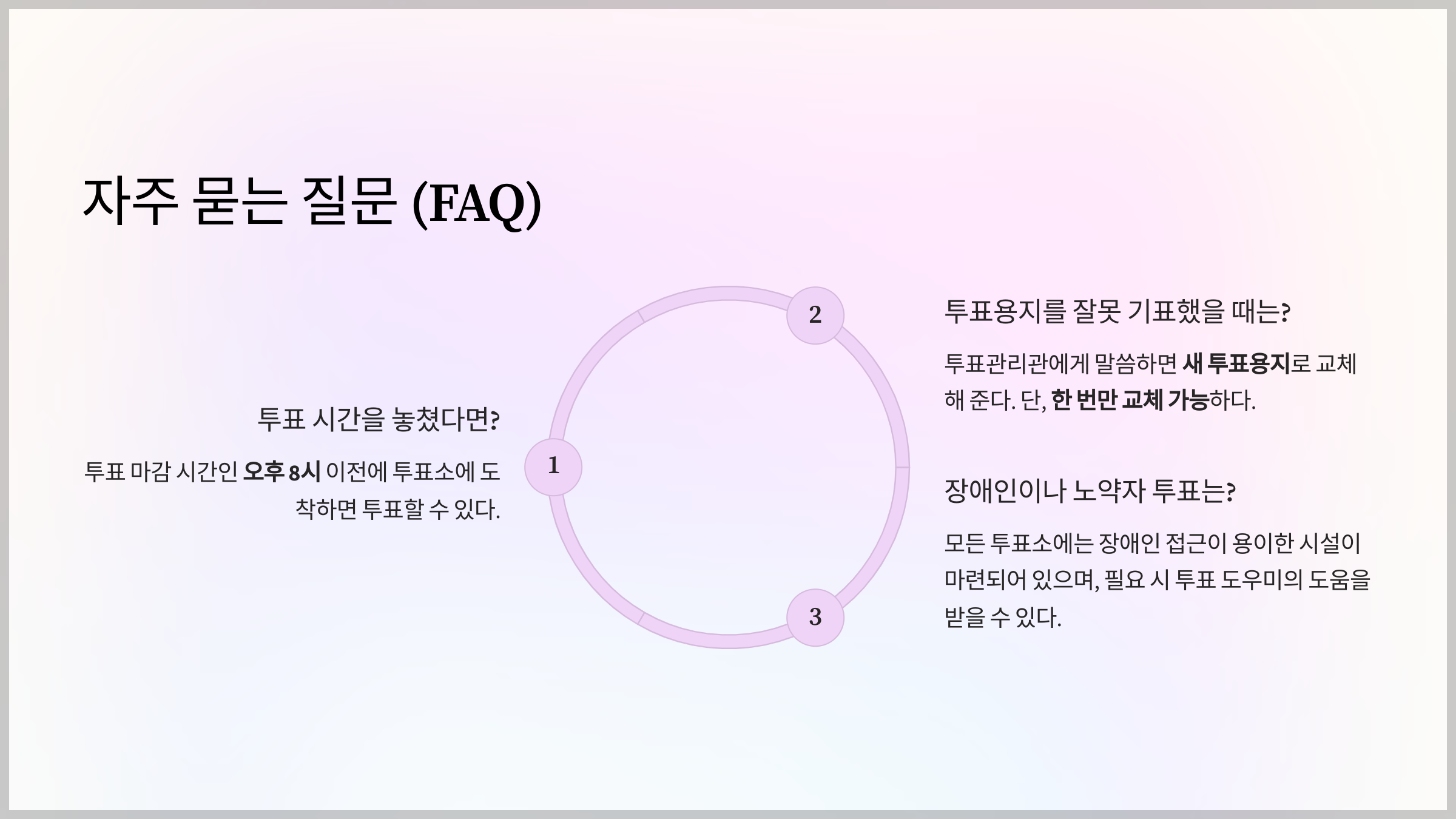 자주 묻는 질문 (FAQ)