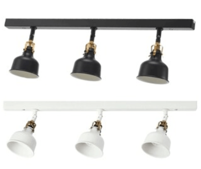 인테리어 조명 중 트랙조명