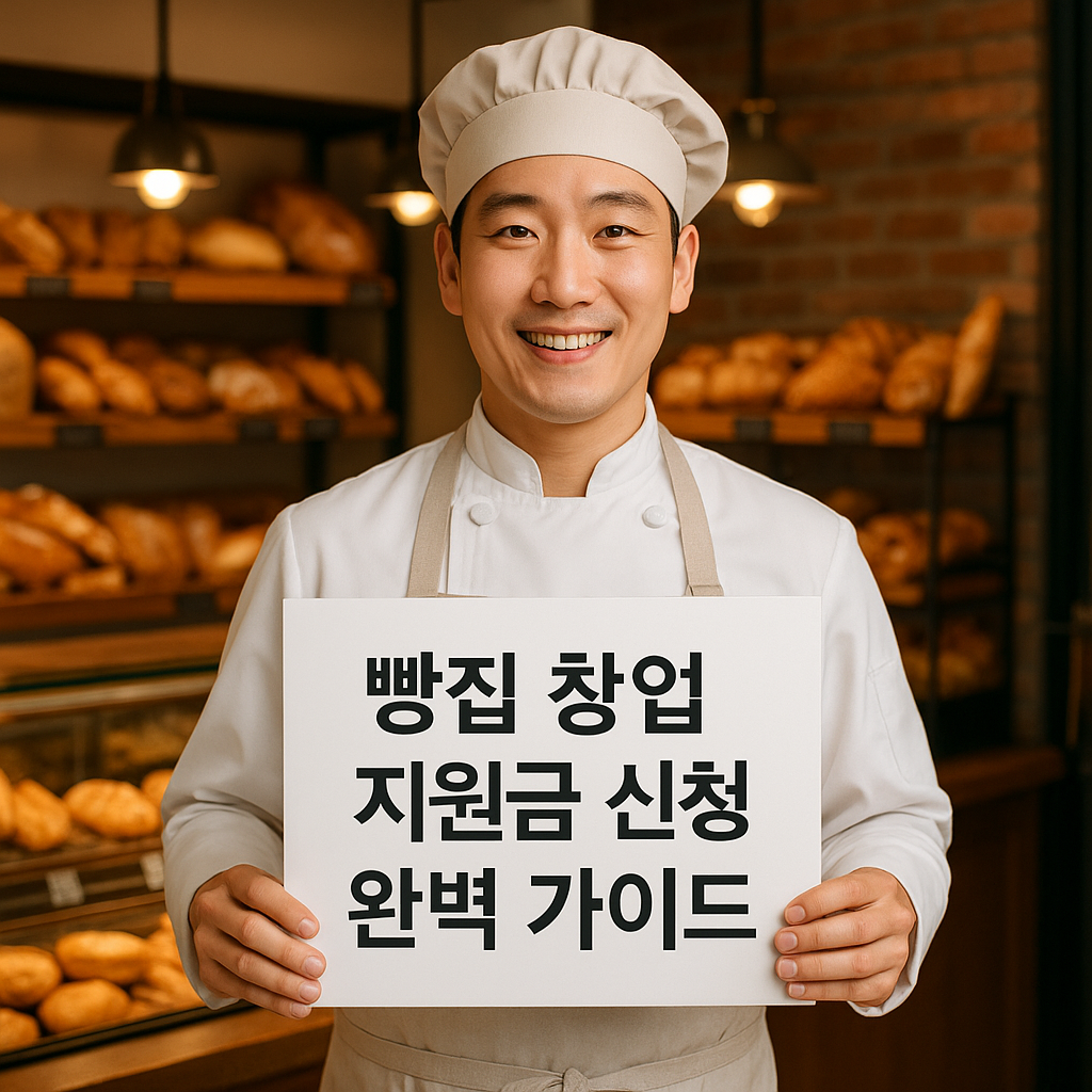 빵집 창업 지원금 신청 완벽 가이드