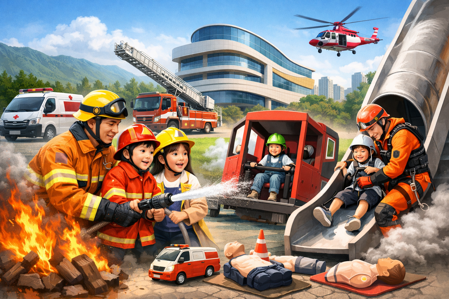 울산 소방안전체험관 예약방법 총정리 ❘ 위치 이용시간 비용 아이와 가볼만한곳 관련 사진