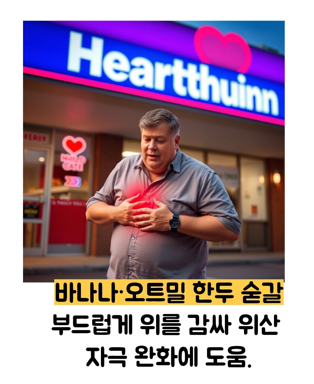 속쓰림 응급 처치