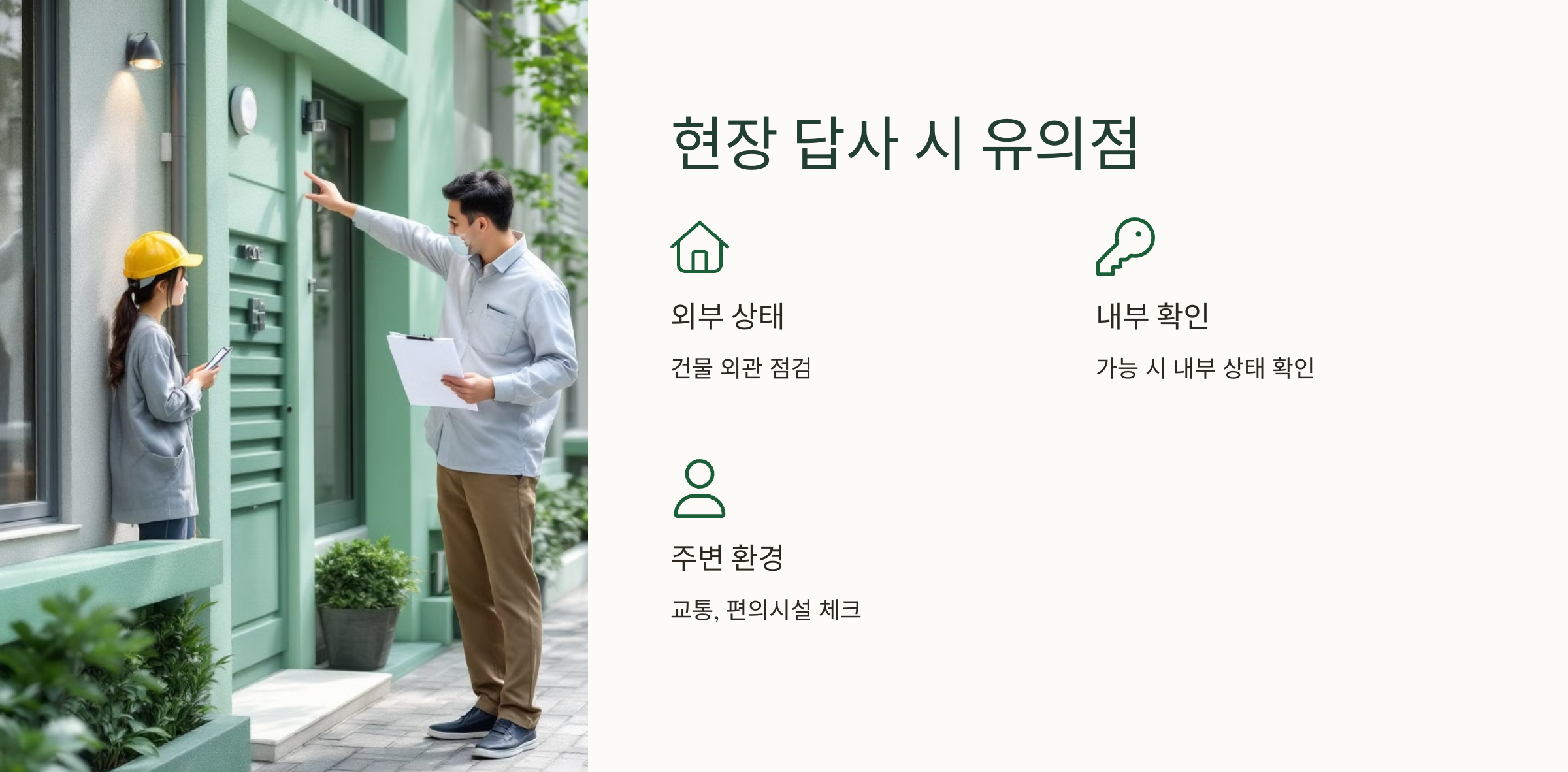 현장답사