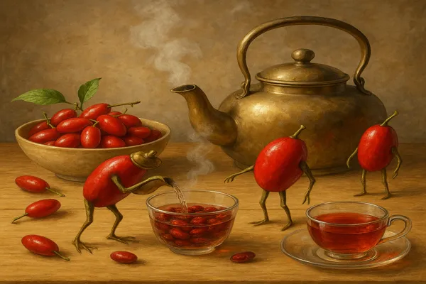 맛있게 끓이는 산수유 차 노하우