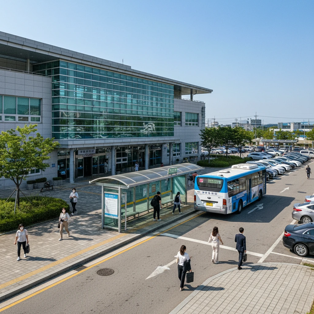 파주역 전철 시간표와 주차장 버스 환..
