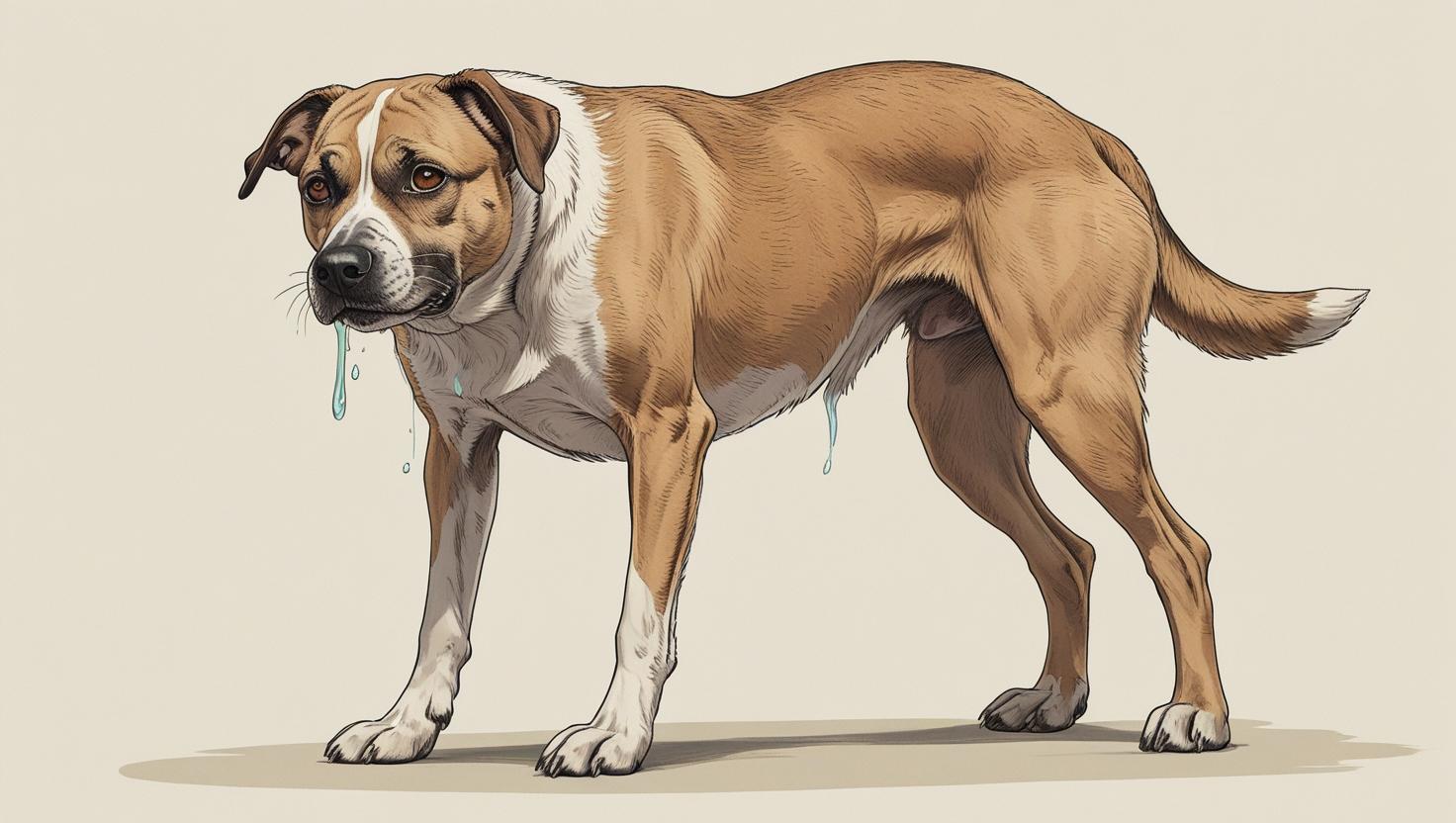 강아지 발작 증상과 원인 설명