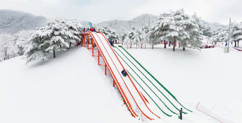 스노위랜드 비발디파크 눈썰매장