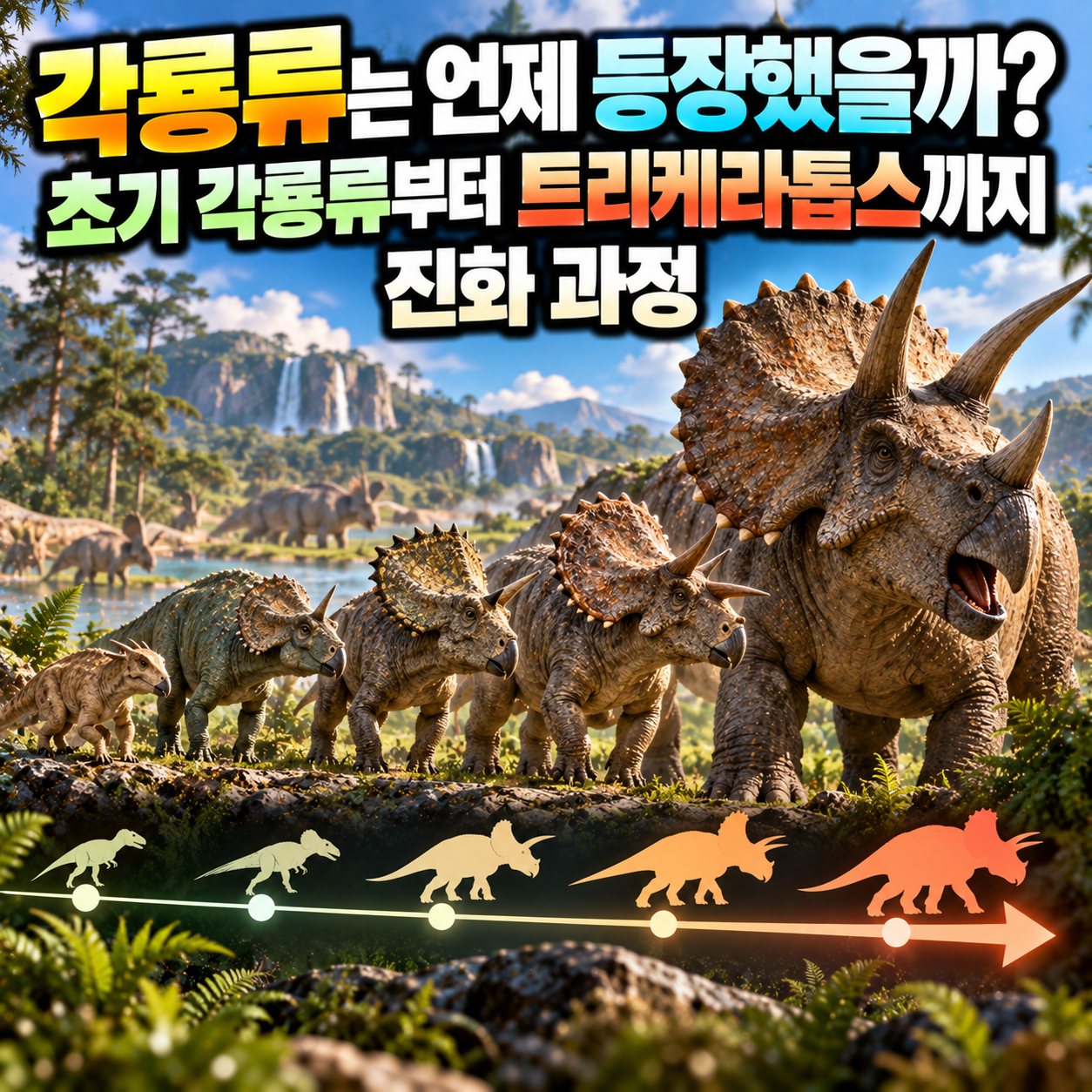 각룡류
