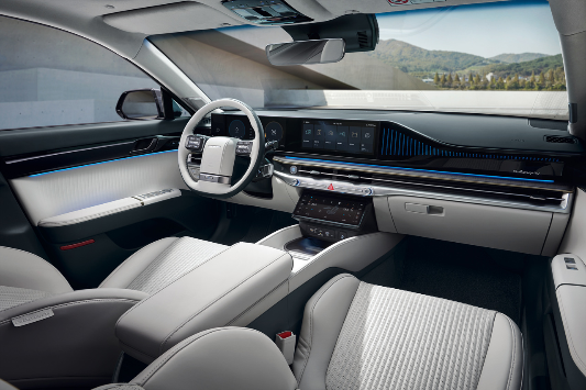 현대 그랜저 내부디자인