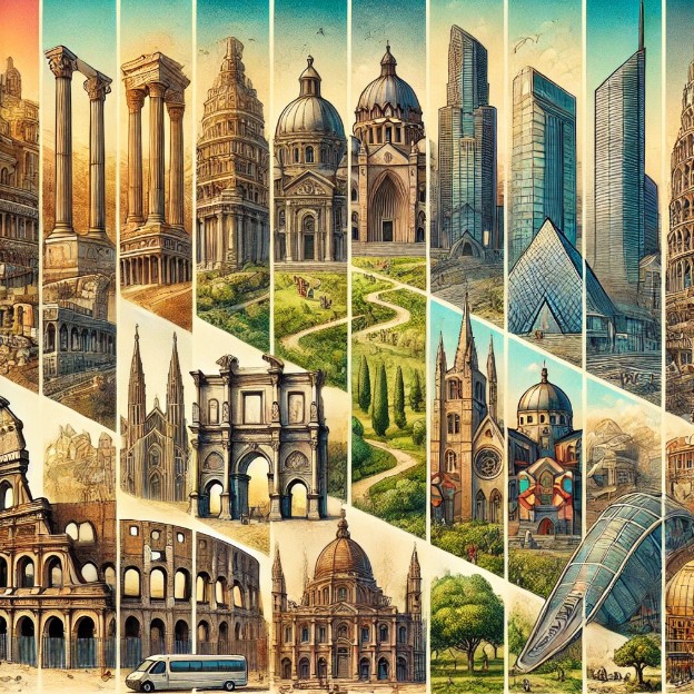 건축 디자인 발전 사진