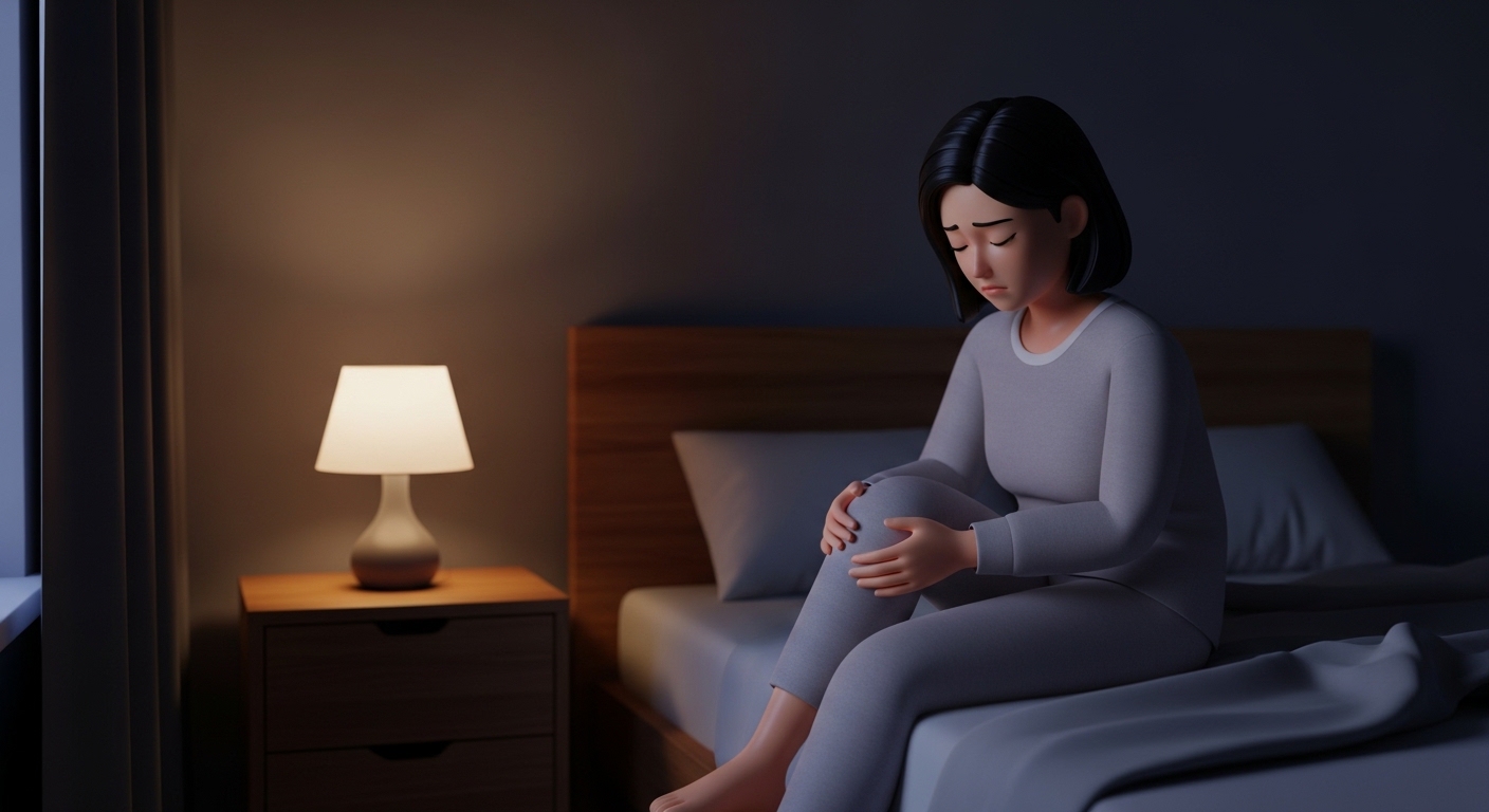 왜 유독 밤에만 더 아플까? (신체 변화)