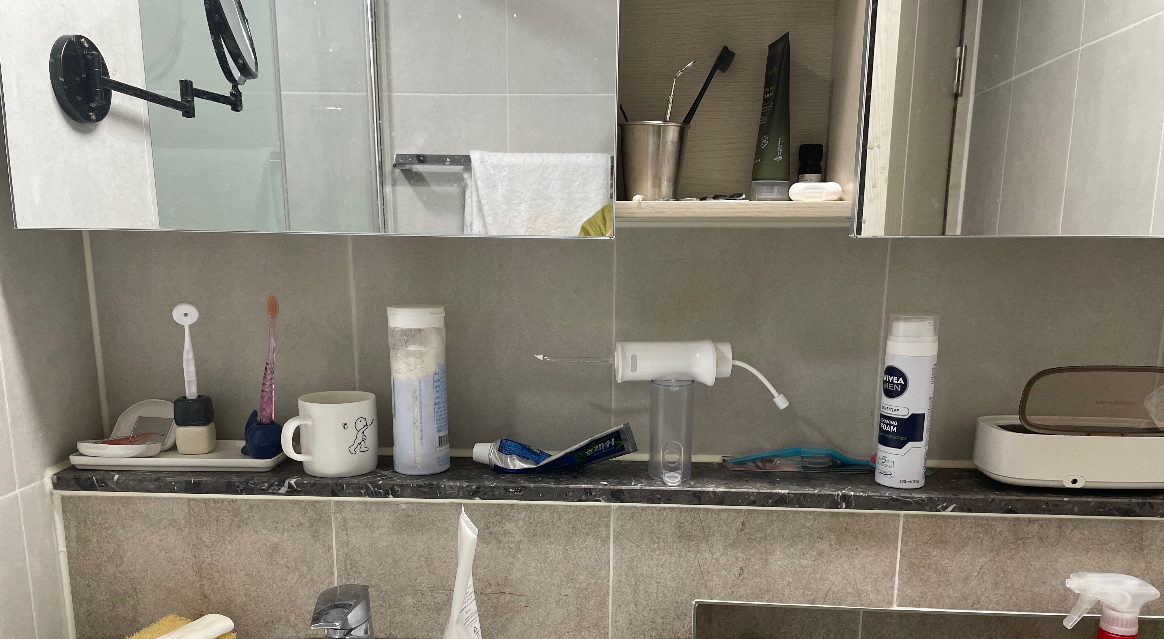 UVC-LED 와이즈 핏 칫솔 살균기 크기