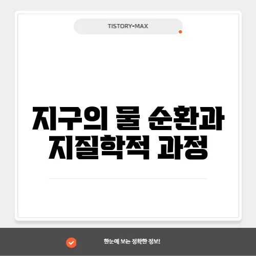 지구의 물 순환과 지질학적 과정