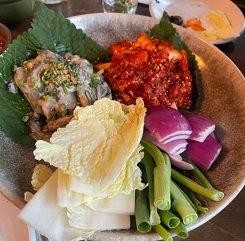 굴보쌈김치