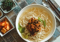멸치국수