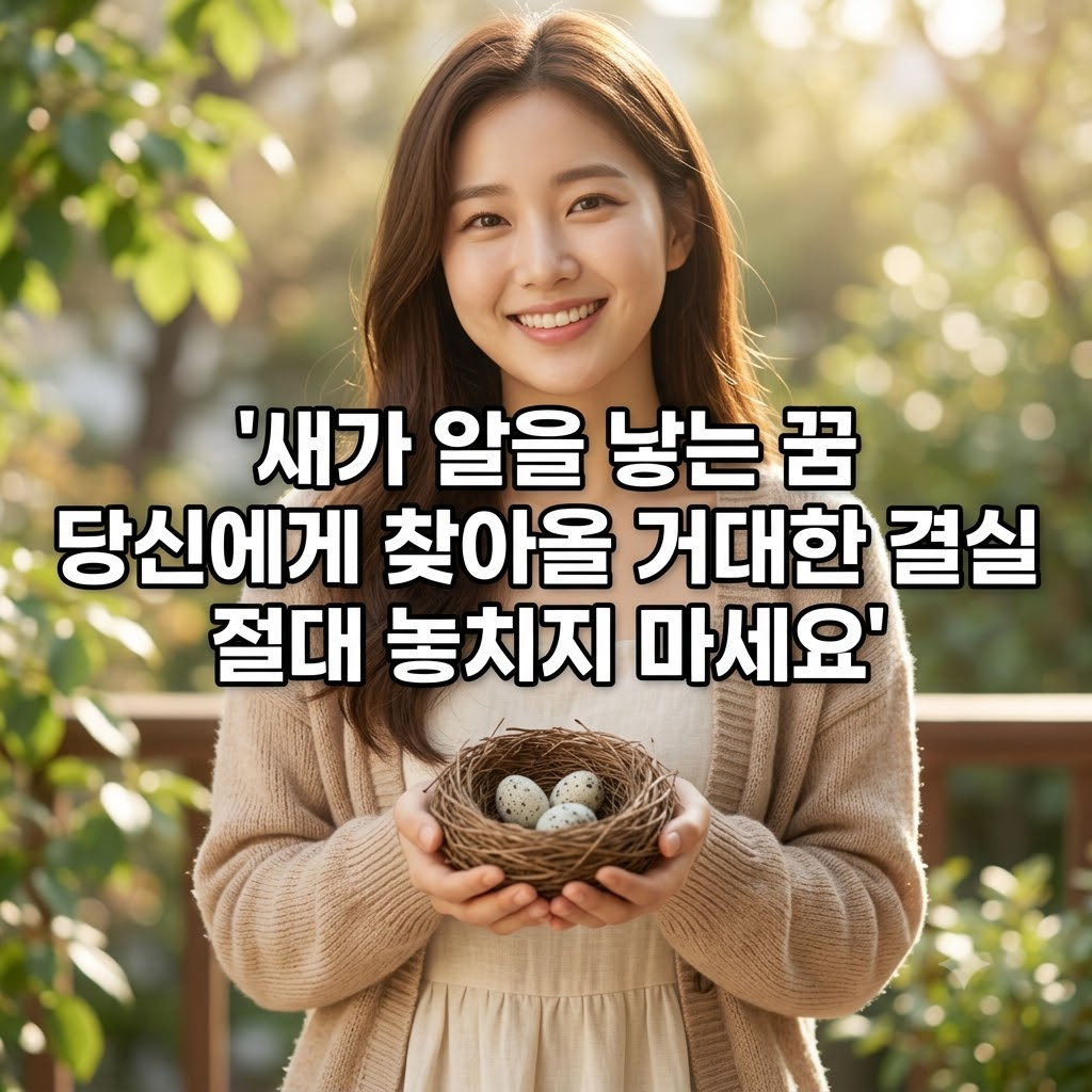 새가 알을 낳는 꿈
