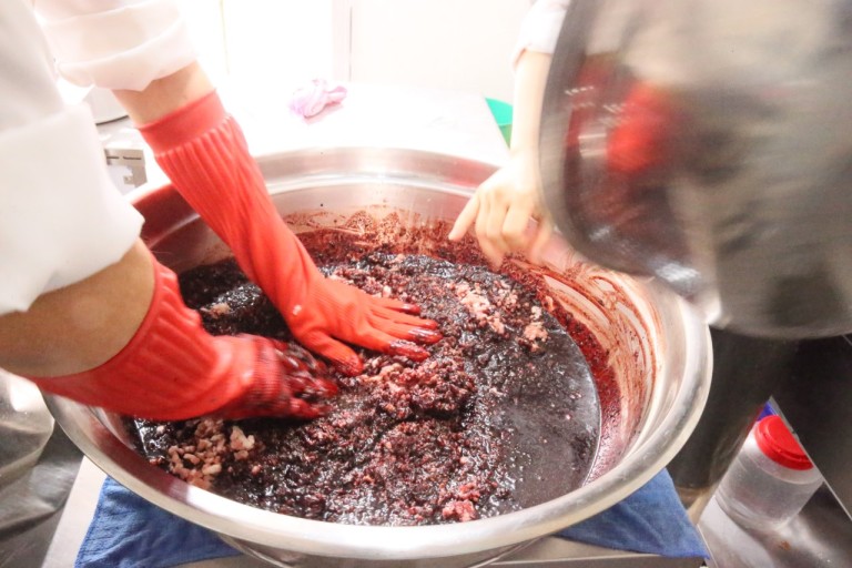 순대 속 만들기