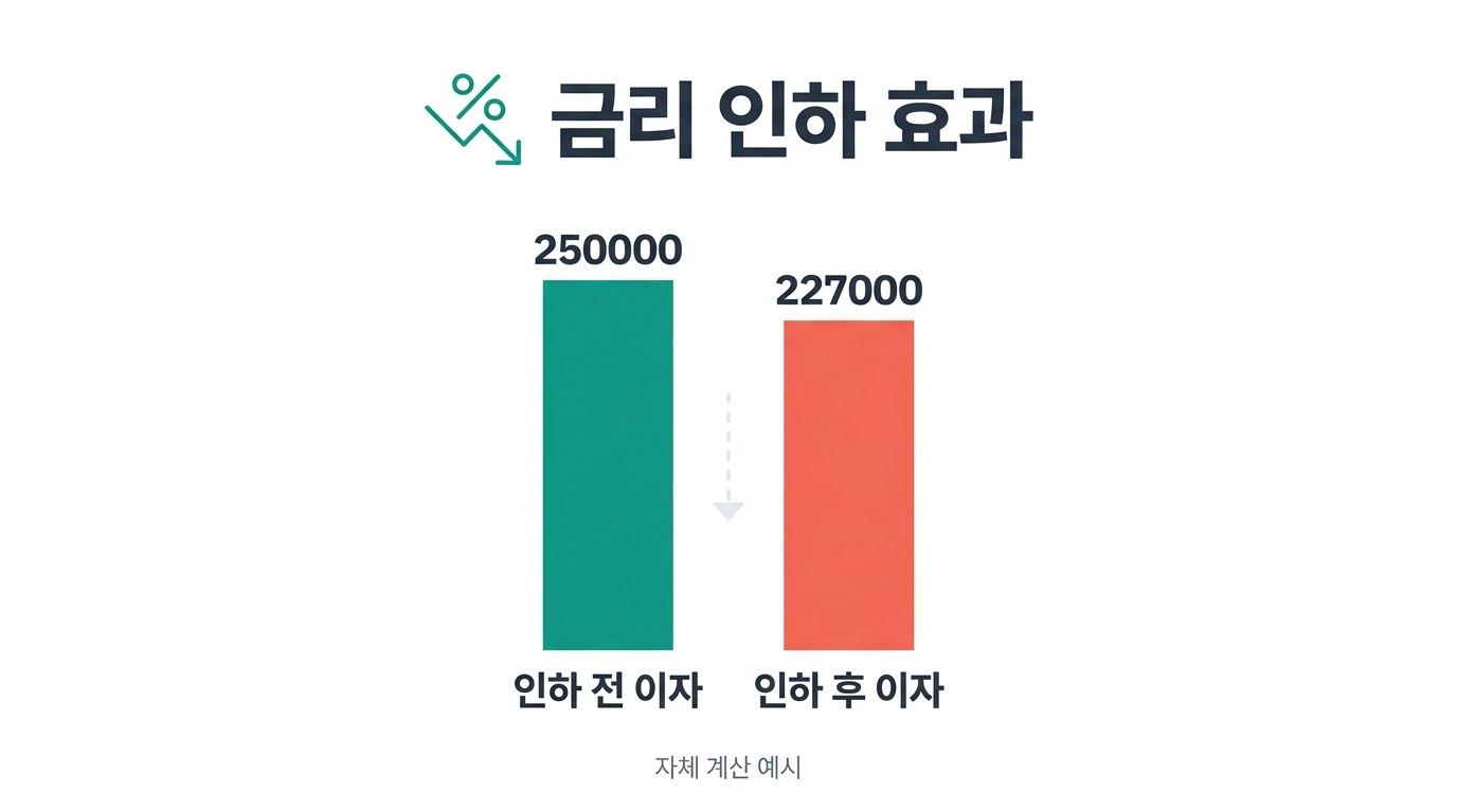 금리인하요구권 대상 금리 인하 효과