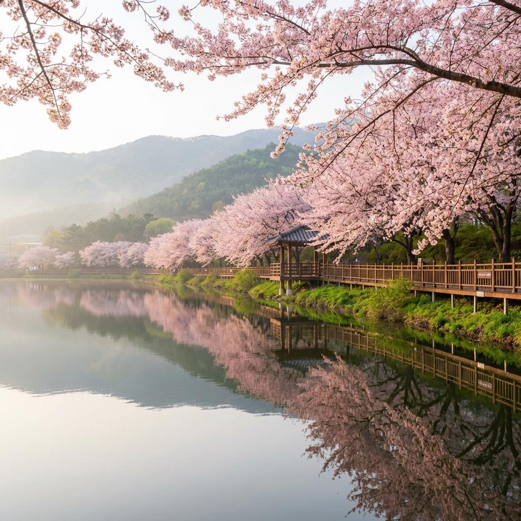 진해 남문동 내수면환경생태공원 주차장 정보