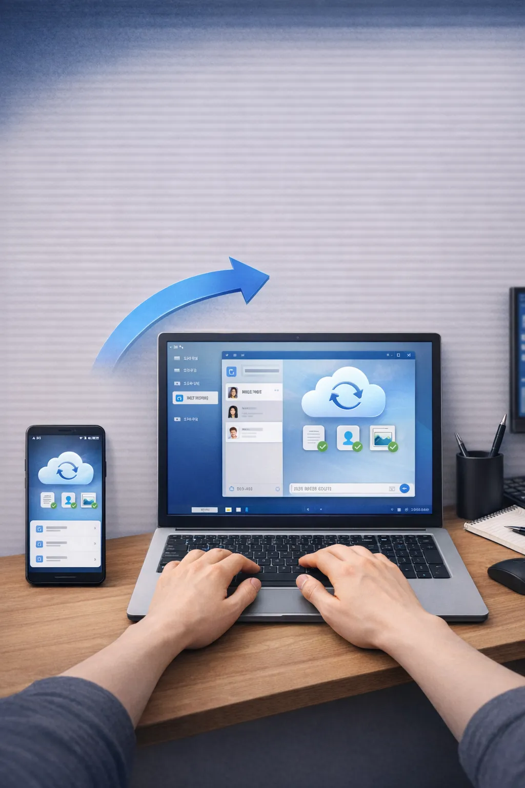 스마트폰 PC 연동 (실시간 동기화, 휴대폰 연결, 업무 효율)