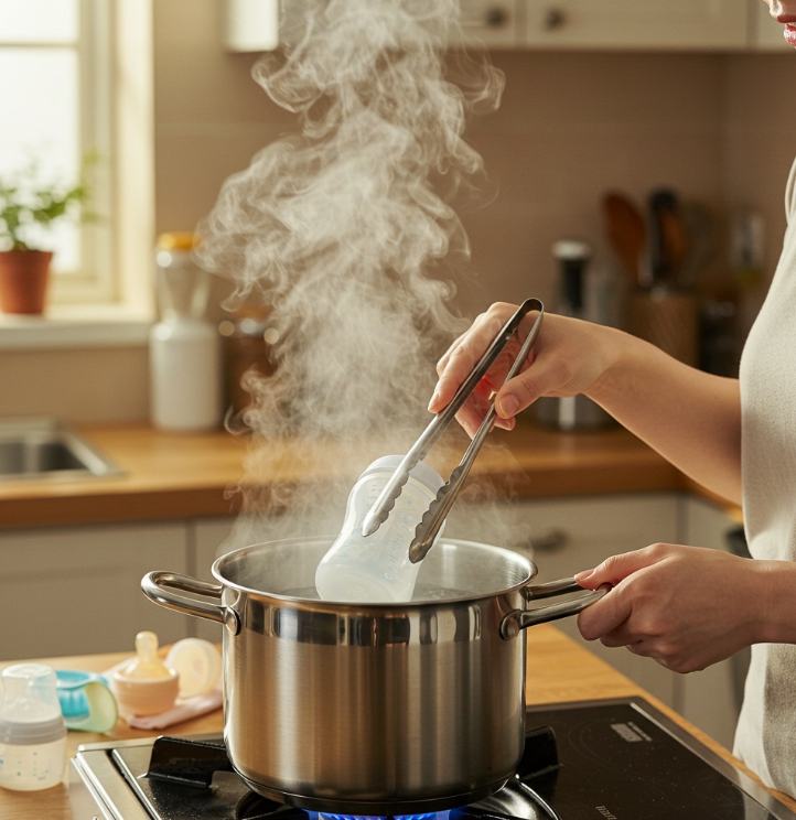 끓는 물 소독법 알려줄게요!