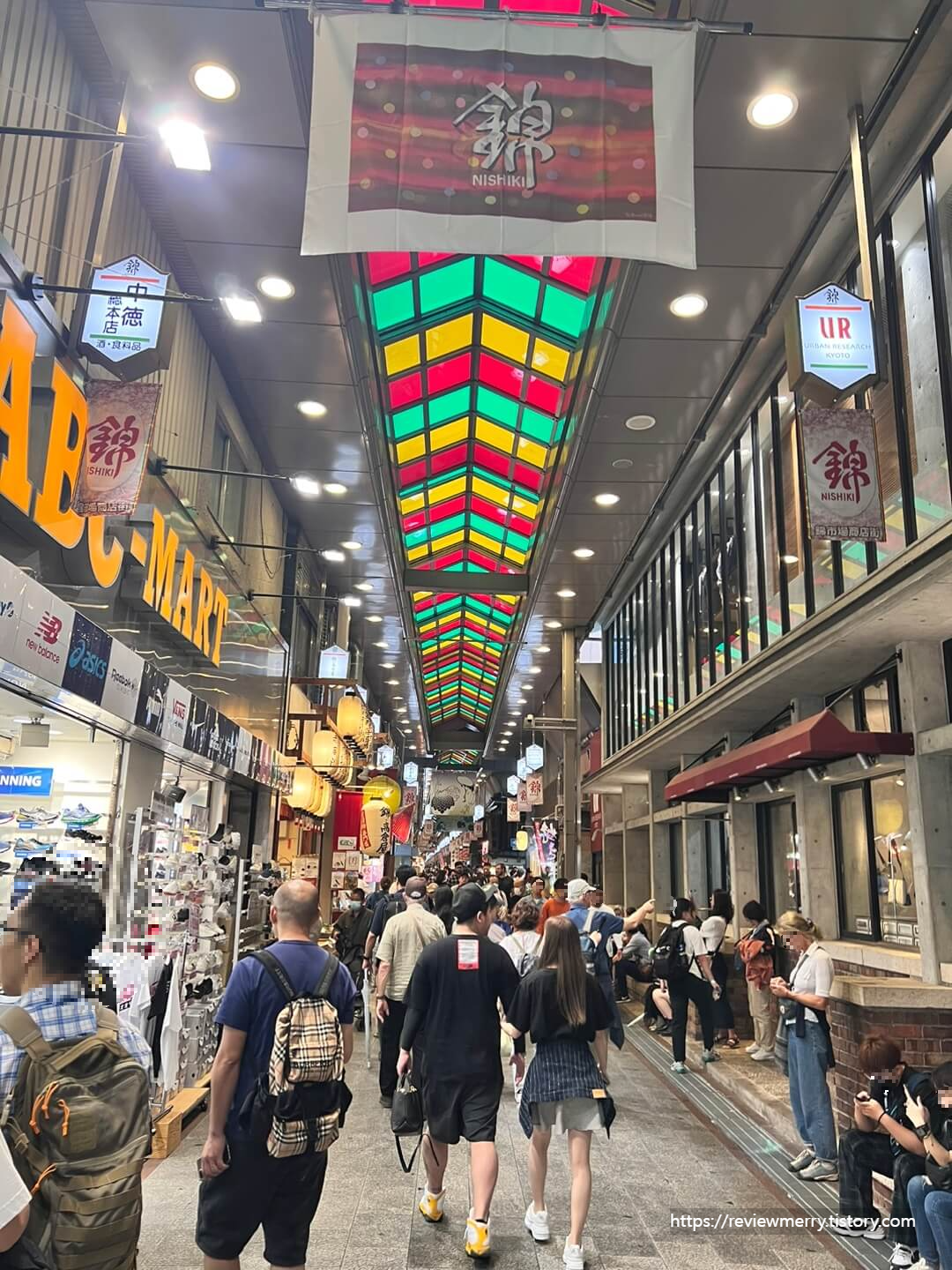 시장 골목 사진