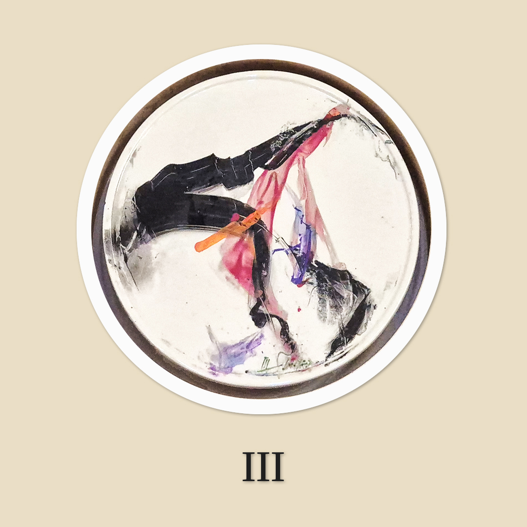 신봉동성당 김인중 신부의 스테인드글라스 십자가의 길 제3처