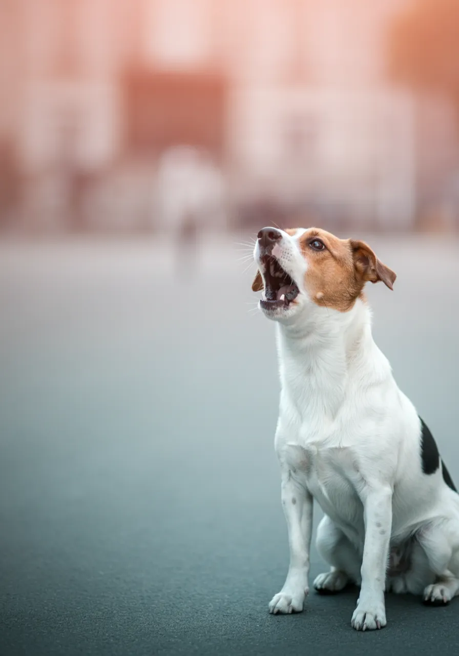 강아지가 낯선 사람에게 짖을 때 대처법