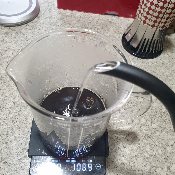 하리오 스위치를 이용한 침지식 레시피 Feat.아브라함커피_가수