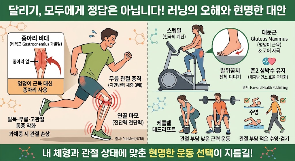 러닝 부작용에 관한 설명 이미지