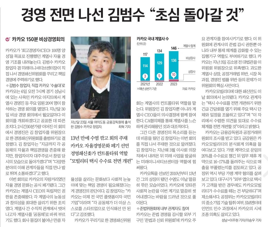 11월 7일 신문스크랩