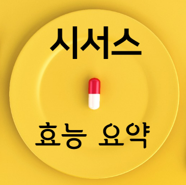 시서스 효능 요약