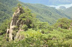 금수산 등산지도 