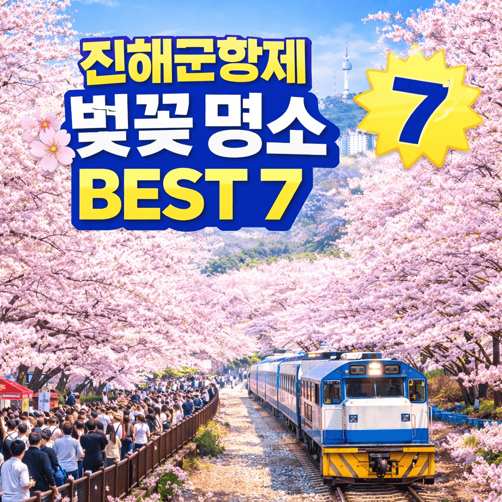 진해군항제 벚꽃 명소 BEST 7