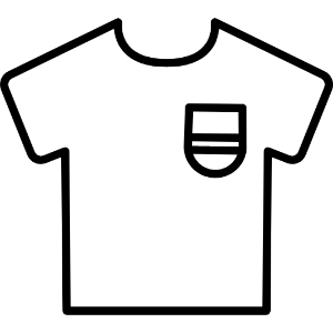 크고 편안한 옷차림