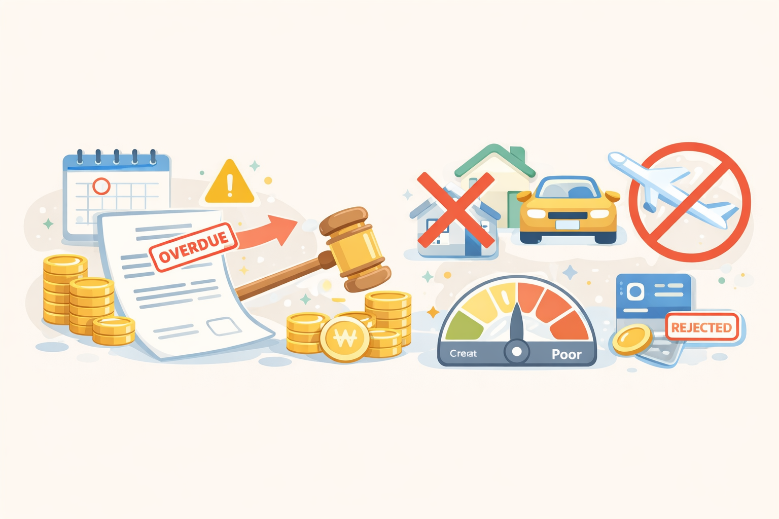 세금 조금 늦었을 뿐인데