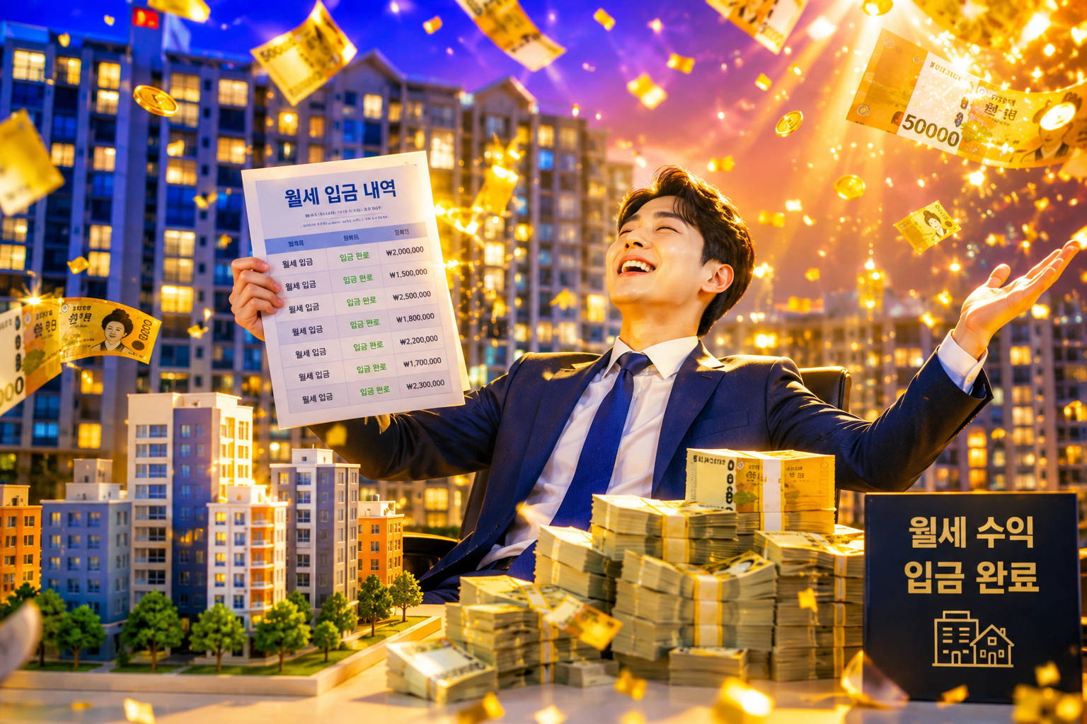 월세 받는 꿈 해몽 30가지 총정리 임대료 받는 꿈 건물주 되는 꿈 길몽 흉몽 의미