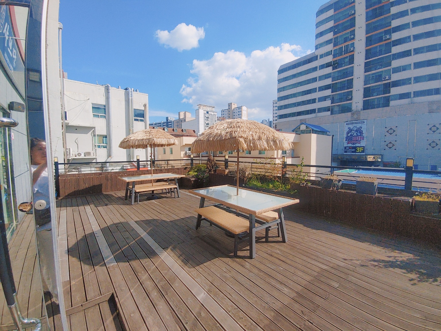 샤브당 2층 테라스