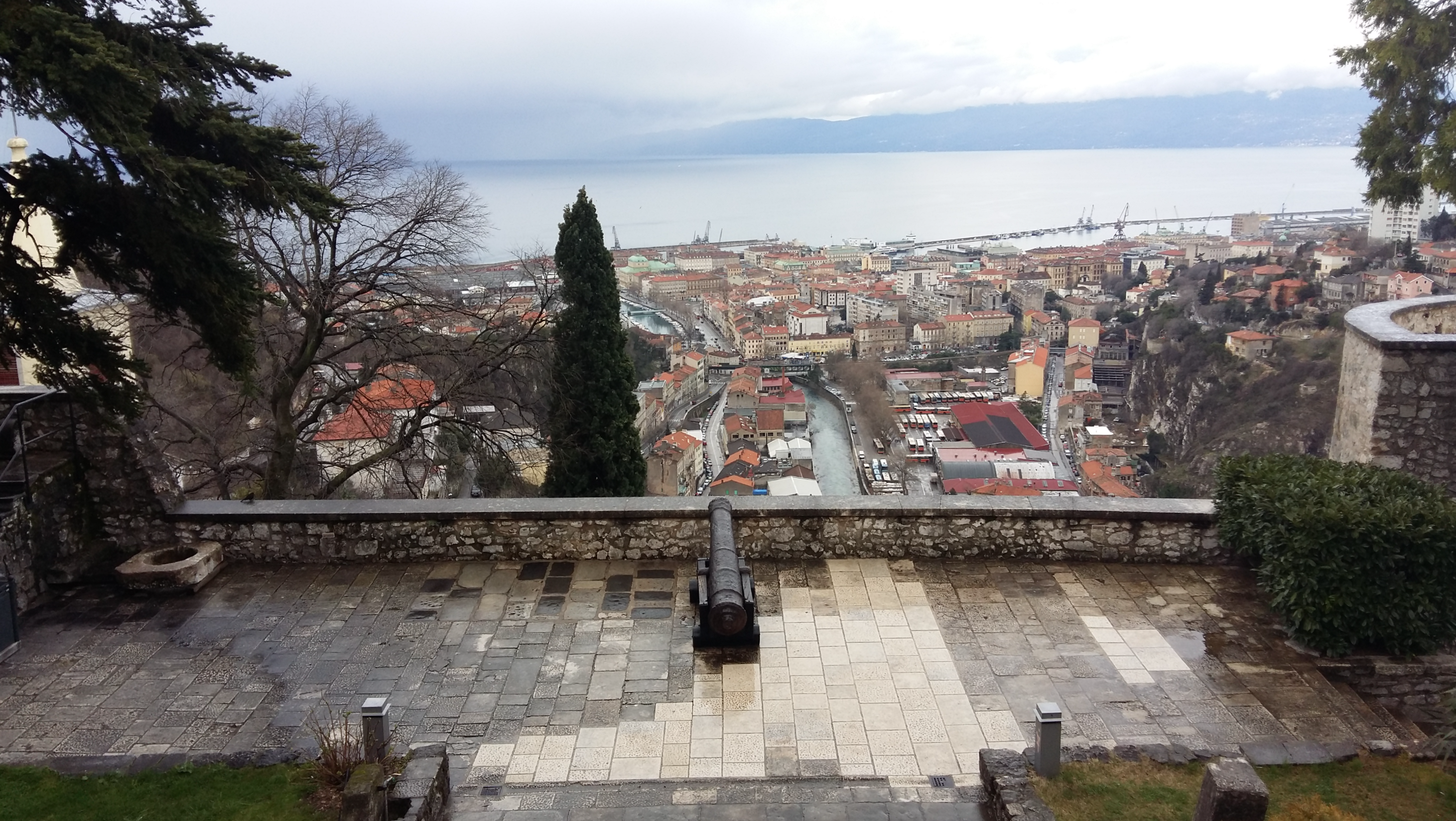 이탈리아 리예카 트르사트 성 대포