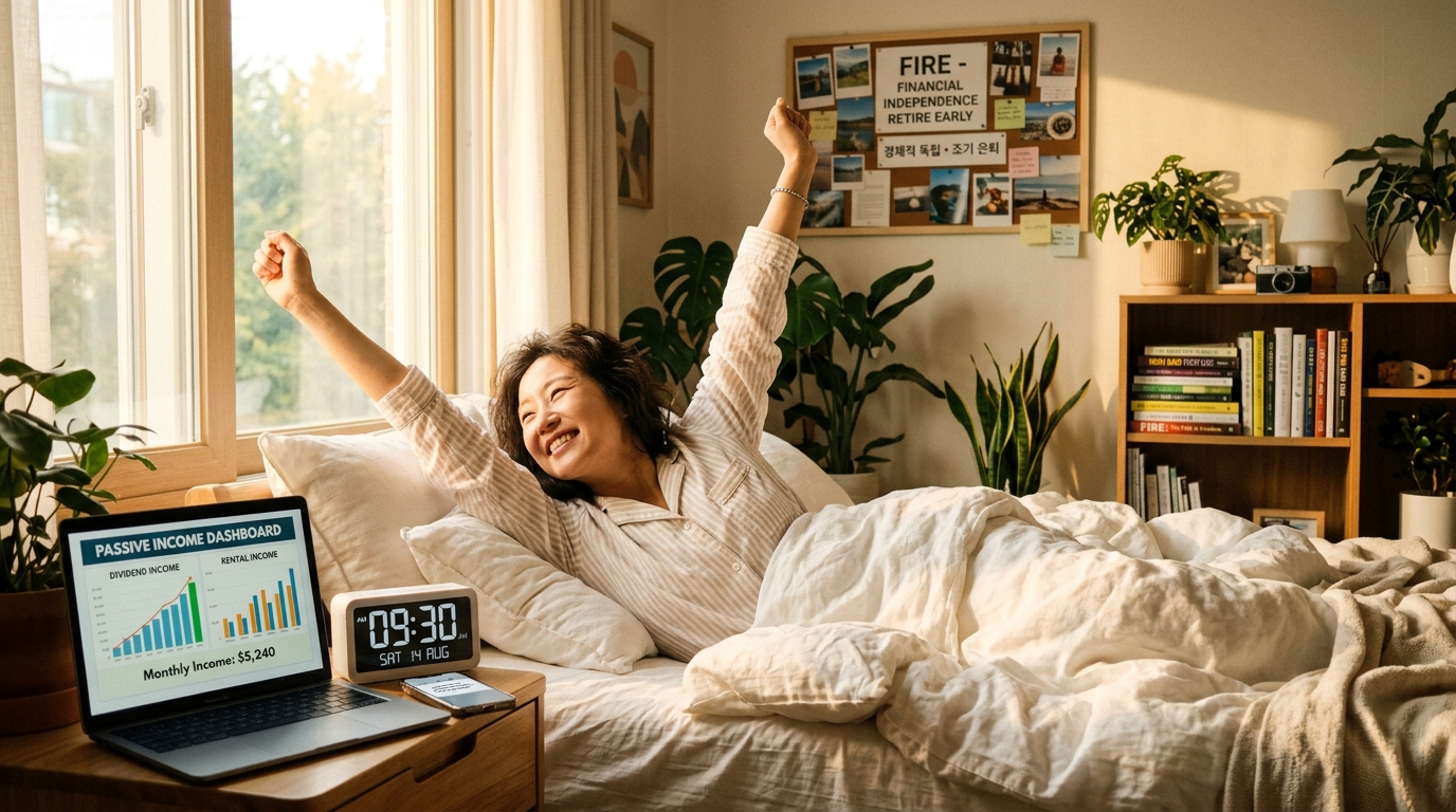 FIRE 경제적 독립 자유로운 아침