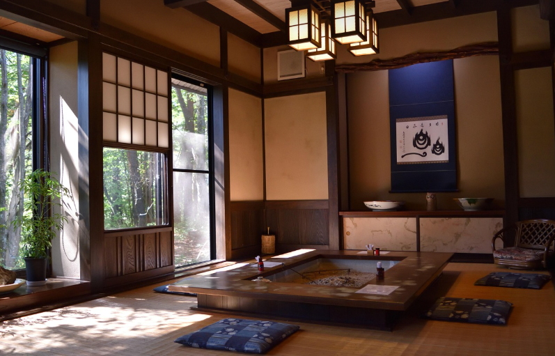 일본식 가정집 거실