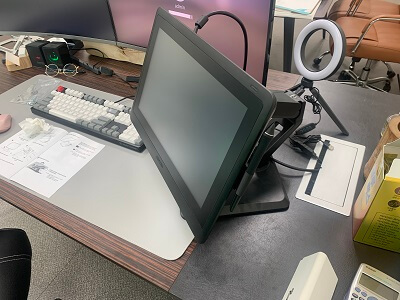 와콤 조립 완료