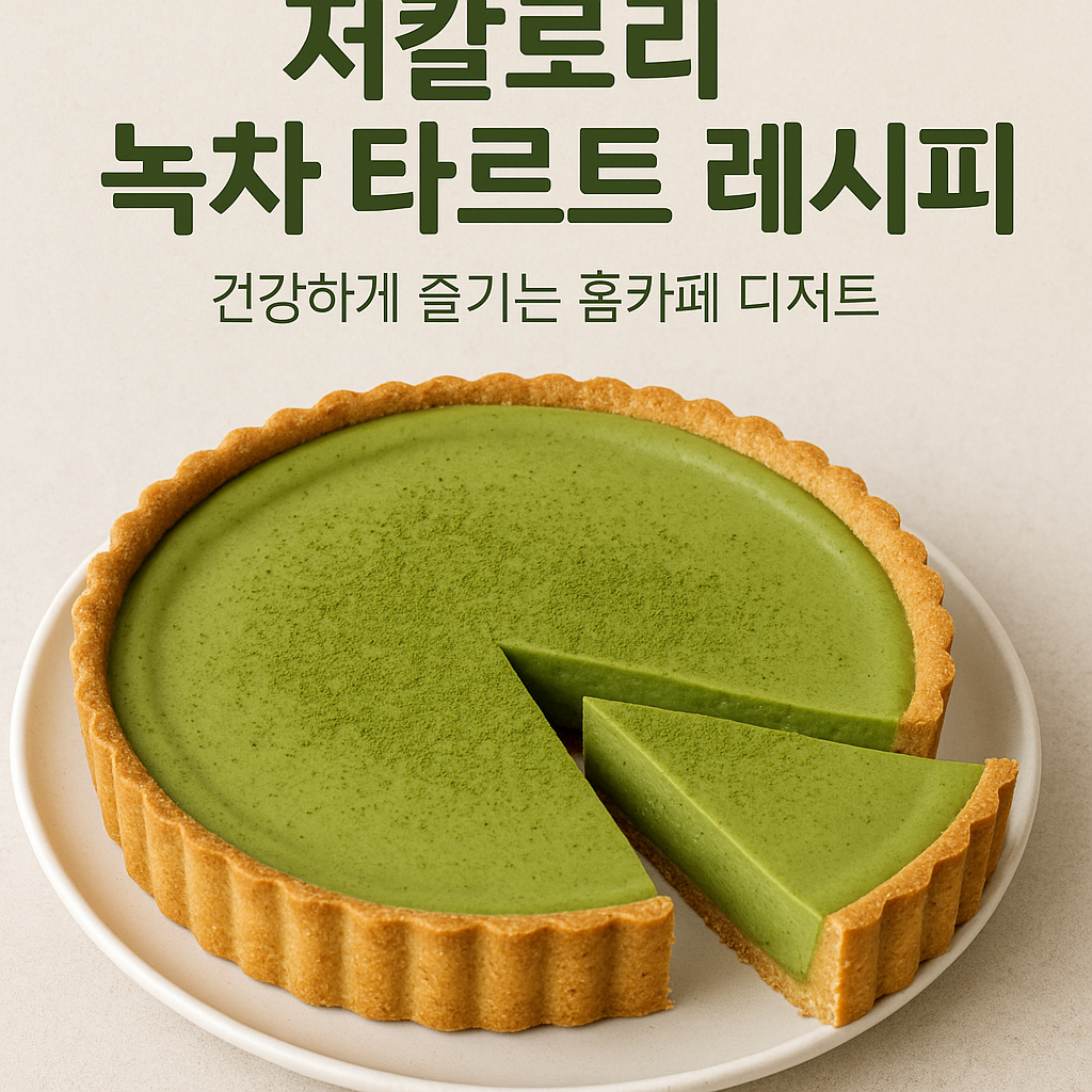 녹차 타르트